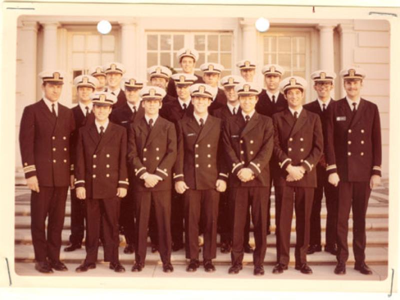 (from left) 3rd and Last Row: Michael H. Allen, Stephen J. Kott, Kent J. Stong, Peter E. Gadd, Alan D. Anderson, John A. Murphy 