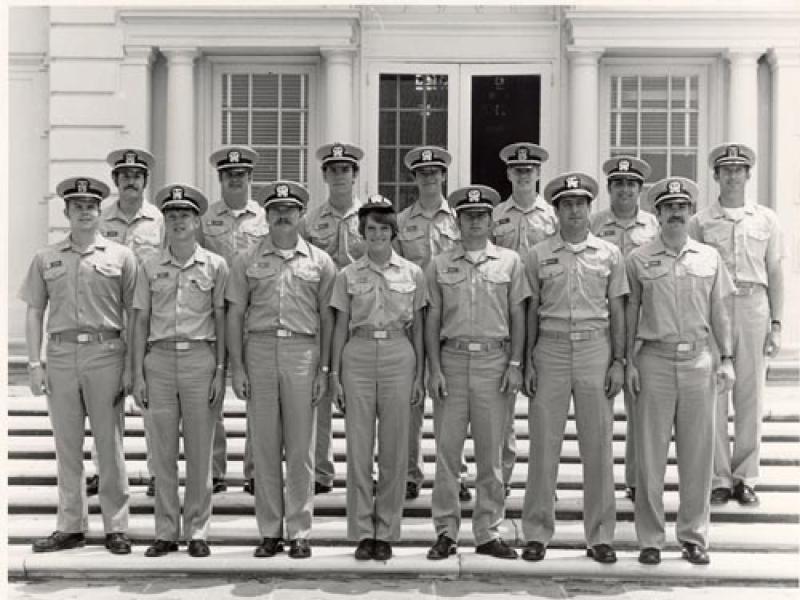 Back: Zigelman, Shepard, Herlihy, Peasley, Porter, Diaz, Forster Front: Parsons, Burk, Clary, Van Etten, Morton, Rodstein, Conno