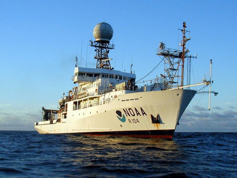 NOAA Ship Ronald H. Brown at sea