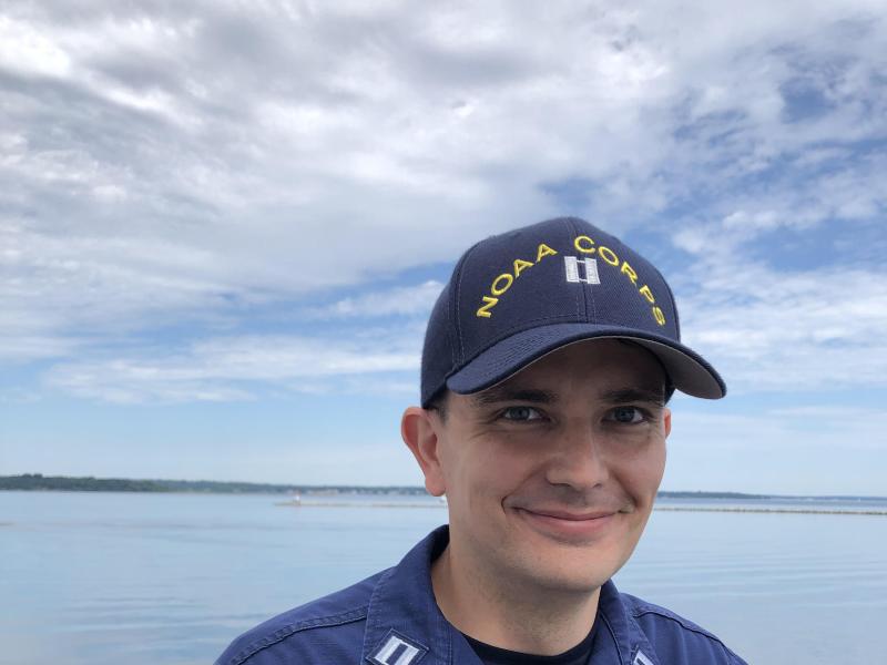 NOAA Corps Officer Lieutenant John Katchenago