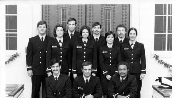 back: Douglas C. Shultz, George J. Kuzmak, Alan T. McClelland, Jeffrey W. Green middle: Donna L. Stotler, Jane F. Demuth, Teresa