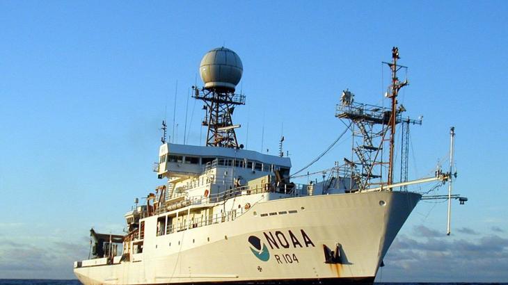 NOAA Ship Ronald H. Brown at sea