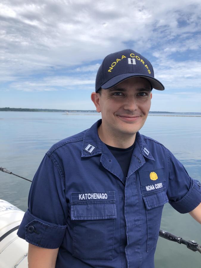 NOAA Corps Officer Lieutenant John Katchenago