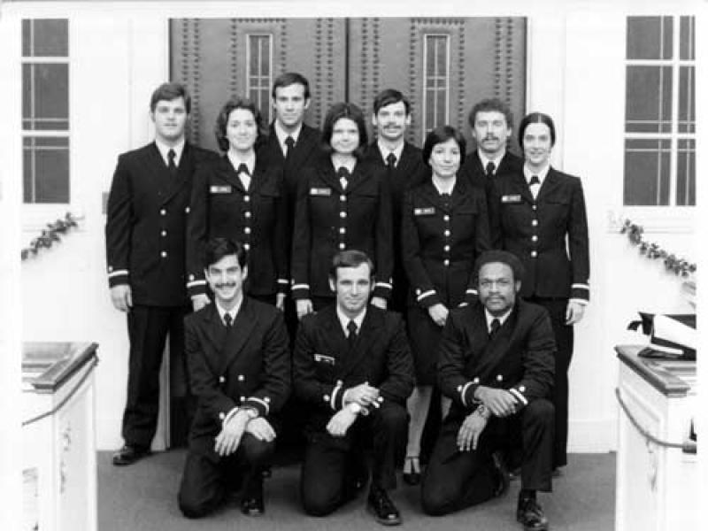 back: Douglas C. Shultz, George J. Kuzmak, Alan T. McClelland, Jeffrey W. Green middle: Donna L. Stotler, Jane F. Demuth, Teresa