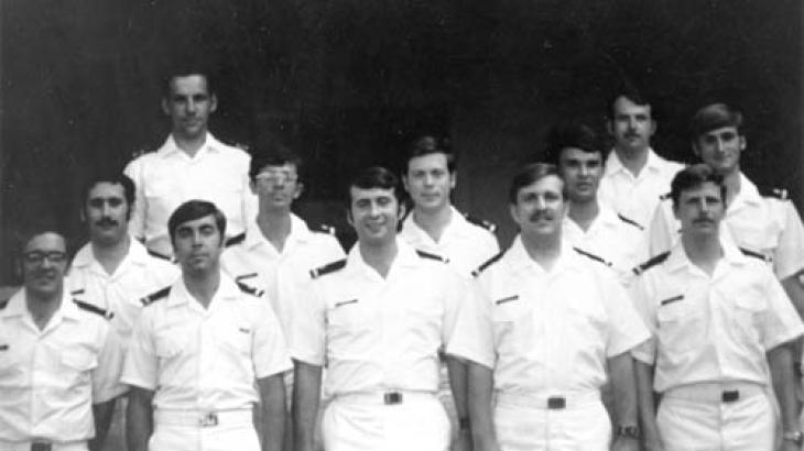 (left to right) 1st Row: Michael J. Einsenstat, Lawrence E. Keister, Thomas W. Ruszala, Kenneth R. Underwood, James A. Watkins 2